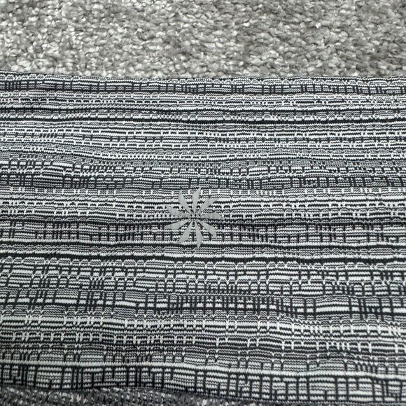 Athleta Space Dye Compression Leggings Womens Small Gray Geometric Active Yoga - Picture 4 of 15